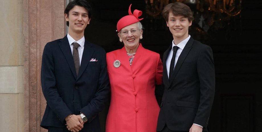 королева дании, королева маргрете, принц датский, принц николай, принц феликс, принц иоахим, принц фердерик, дания