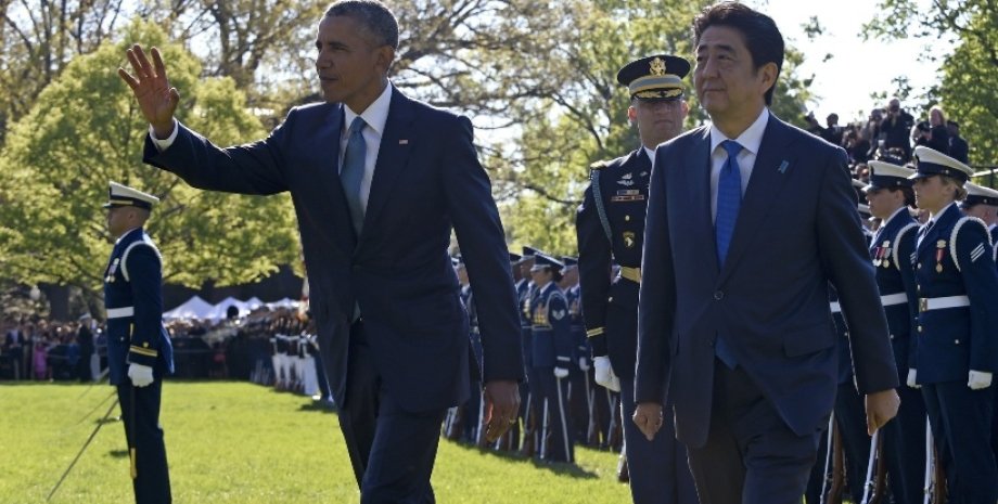 Президент США Барак Обама и премьер-министр Японии Синдзо Абэ / Фото: globaltake.com