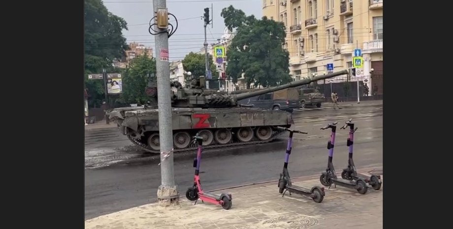 Танк, Россия, ЧВК Вагнер, Евгений Пригожин, война в Украине