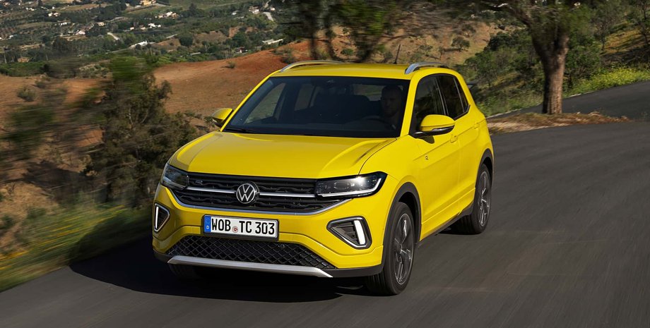 Volkswagen T-Cross, Volkswagen T-Cross 2024, новый Volkswagen T-Cross, кроссовер Volkswagen
