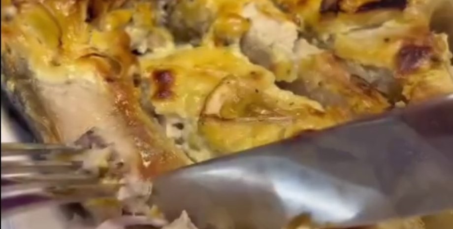 карп в сметанном соусе