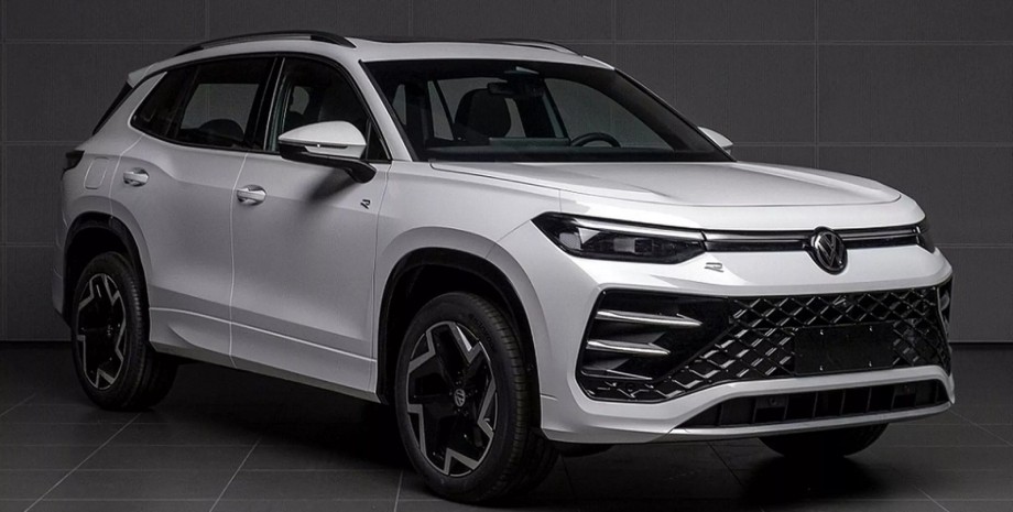 Volkswagen Tayron L R Line Volkswagen Tayron L R Line, Volkswagen Tayron L, Volkswagen Tayron, Volkswagen Tayron, новый Volkswagen Tayron, кроссовер Volkswagen