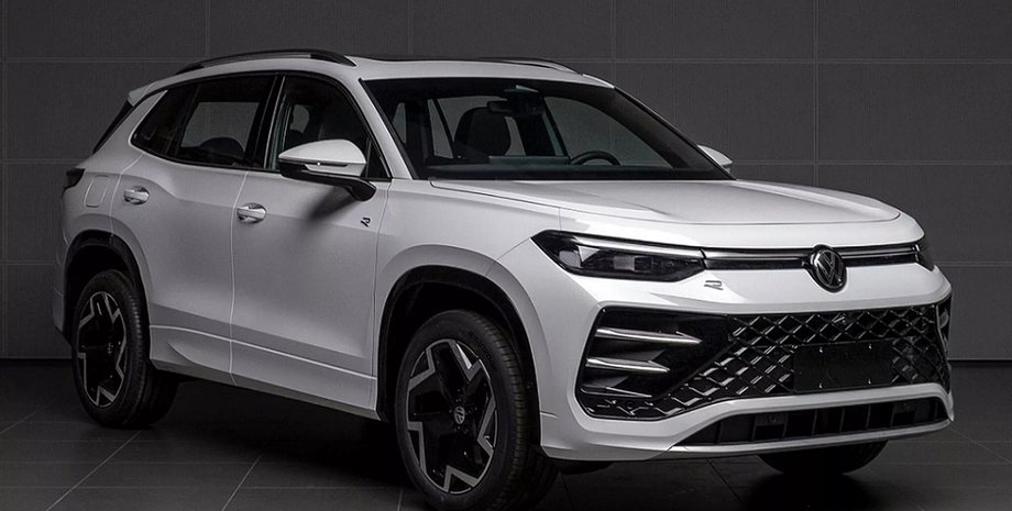 Volkswagen Tayron L R Line, Volkswagen Tayron L, Volkswagen Tayron, Volkswagen Tayron, новый Volkswagen Tayron, кроссовер Volkswagen