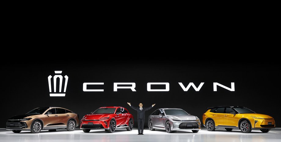 Линейка Toyota Crown, Toyota Crown, Toyota Crown 2023, новая Toyota Crown, Toyota Crown Sport, Toyota Crown Estate