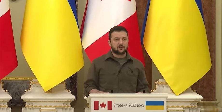 Зеленский, Канада