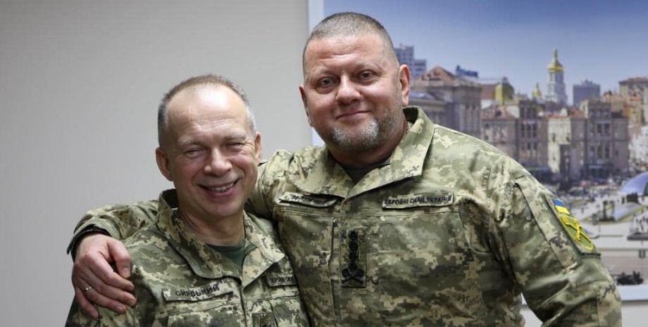 Александр Сырский, Валерий Залужный, генерал, главнокомандующий