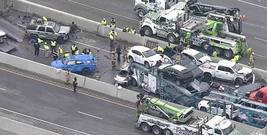 ДТП, фото, аварія в Техасі