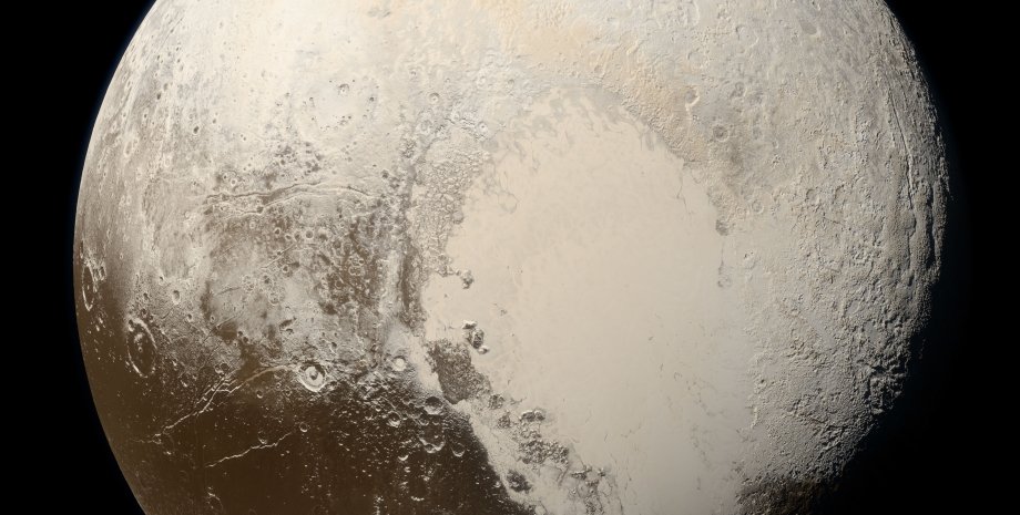 карликовая планета Плутон, поверхность Плутона, изображение Плутона