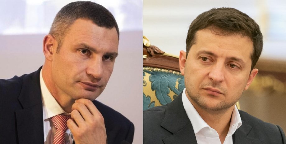 Виталий Кличко, Владимир Зеленский