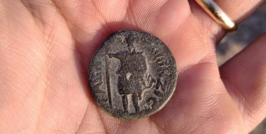 монета, Израиль, артефакты, Римская империя