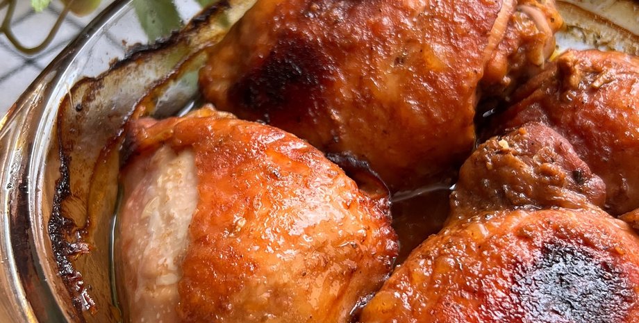 курячі стегна, куряче м'ясо, кулінарні рецепти, кулінарні рецепти