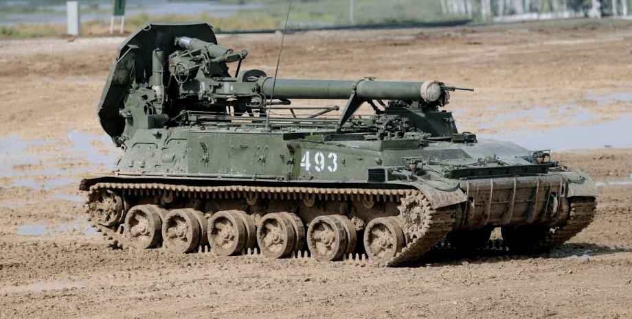 САУ 2С4 Тюльпан миномет, сау, тюльпан