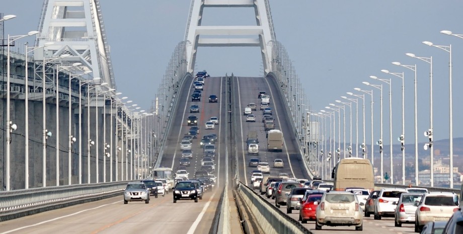 Крымский мост, Крымский мост фото, как выглядит Крымский мост, движение по Крымскому мосту