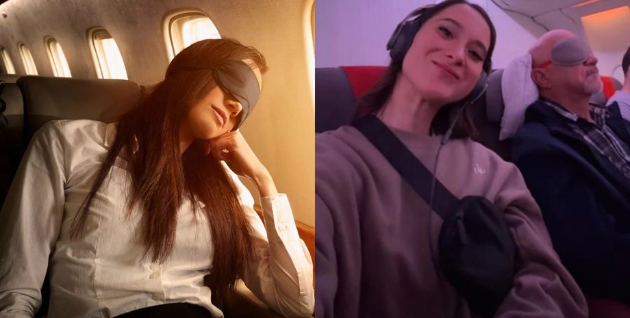 Стюардесса дает советы, сон в самолете, бортпроводница, сон перед взлетом самолета, ошибки пассажиров, на борту самолета