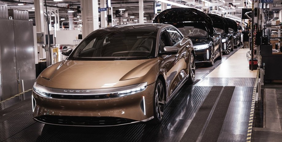 Lucid Air 2022, новый Lucid Air, электромобиль Lucid Air, Lucid Air