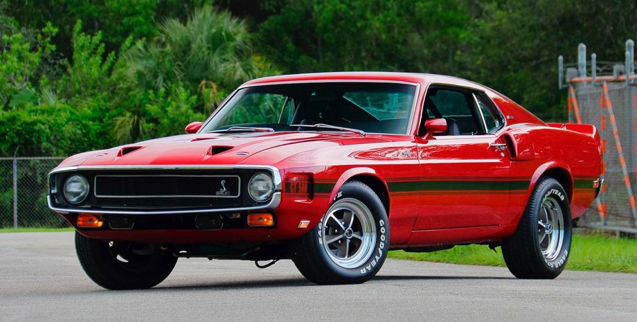 Ford Mustang 1969, Ford Mustang, Ford Mustang Shelby GT500, Shelby GT500, Керолл Шелбі, авто Керолла Шелбі