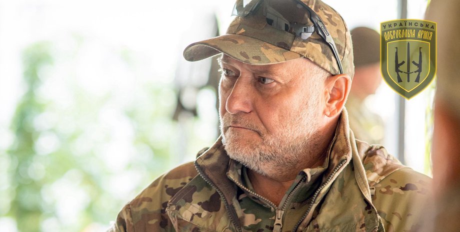 Основатель "Правого сектора" Дмитрий Ярош Дмитрий Ярош во время комментария