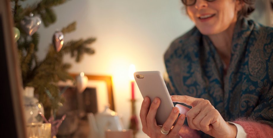 онлайн-покупки, новый год, медленный шопинг