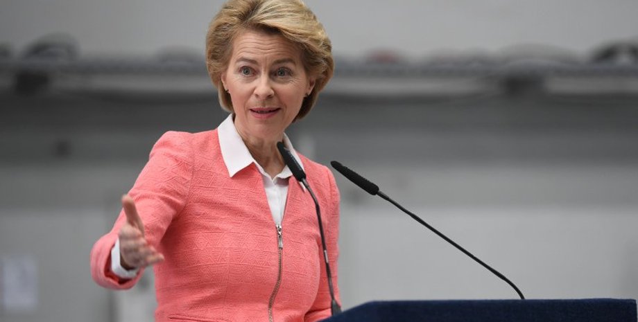 Еврокомиссия, Урсула фон дер Ляен, санкции