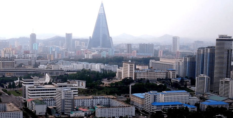 Отель Ryugyong в Северной Корее, гостиница, отель, Отель судьбы, недостроенное здание, заброшенная гостиница, не было постояльцев