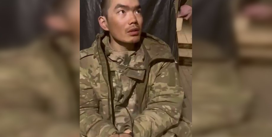 полонений солдат, полонений із Китаю, китаєць полонений