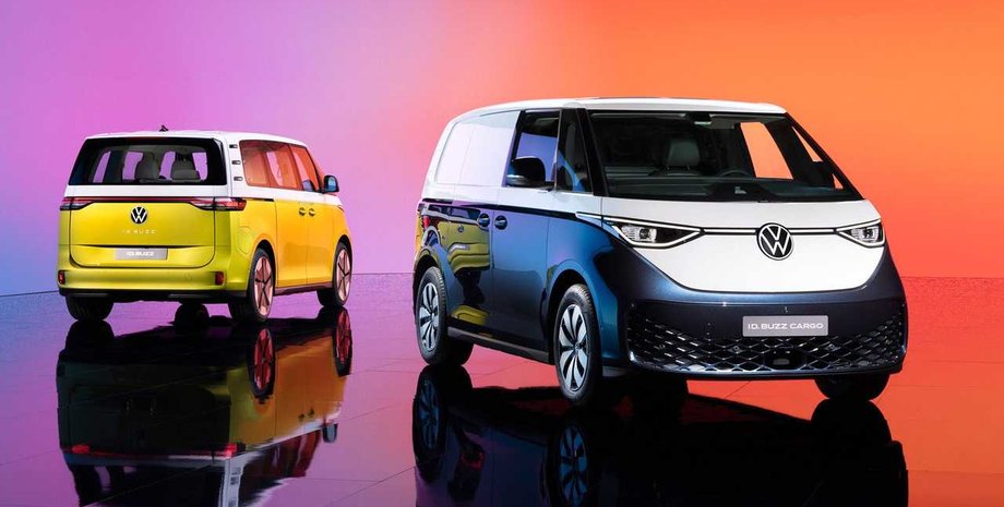 Volkswagen id. buzz, Volkswagen id, электромобиль Volkswagen , новый Volkswagen id. buzz