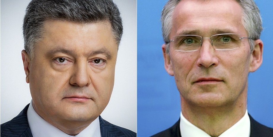 Петр Порошенко и Йенс Столтенберг/Фото: president.gov.ua