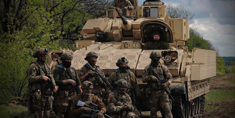 ВСУ и переданный Bradley