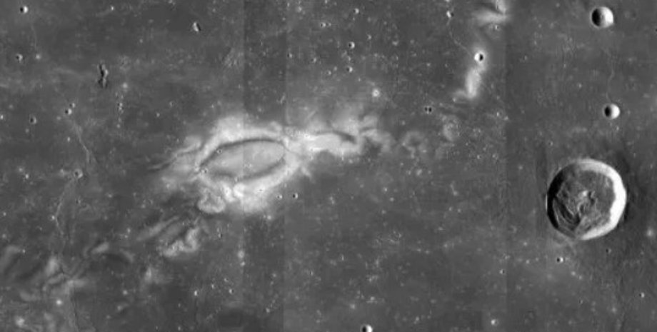 лунный вихрь, Луна