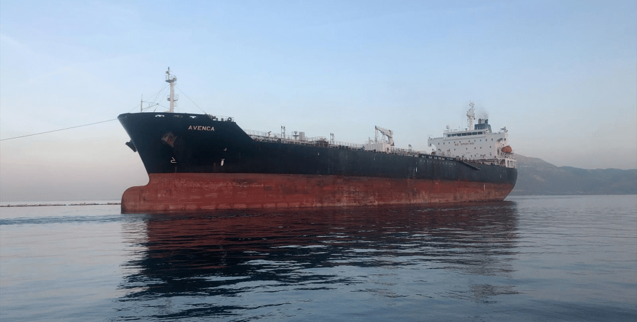 Нафтовий танкер Avenka, нафта РФ, РФ санкції нафта, США санкції російська нафта, РФ порушення санкцій
