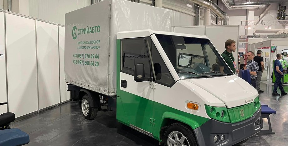украинский электромобиль Карпаты, украинский электромобиль, грузовой электромобиль, электрический грузовик
