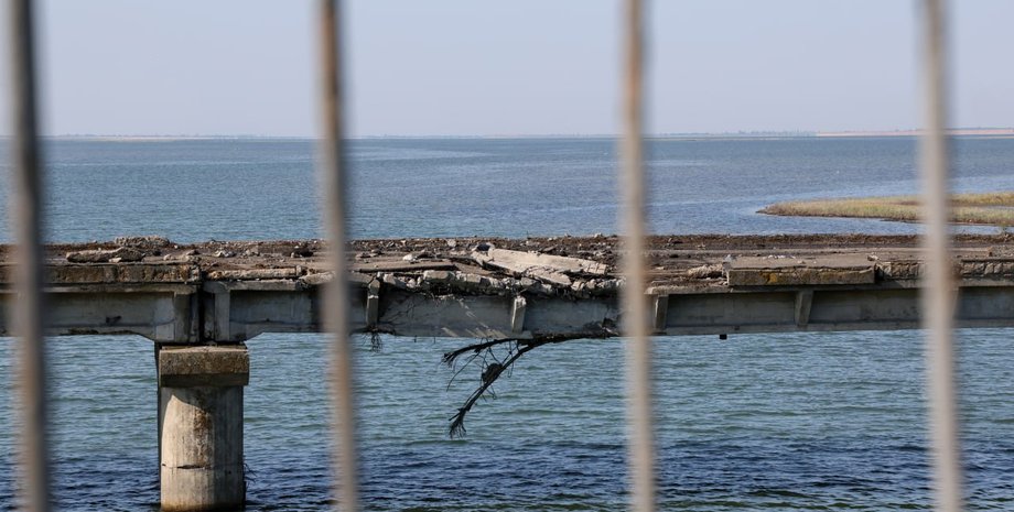 Мост, Чонгар, удар, российско-украинская война, Чонгарский мост, аналитики, ISW, оккупанты