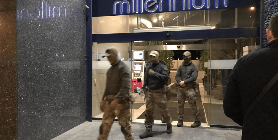 бц міленіум, сбу, обшук, бізнес-центр, фото