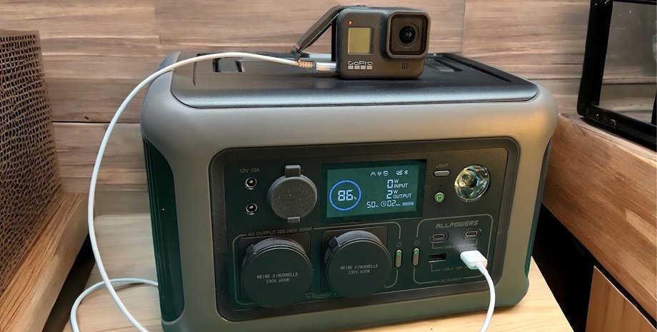 Allpowers R600 зарядная станция обзор
