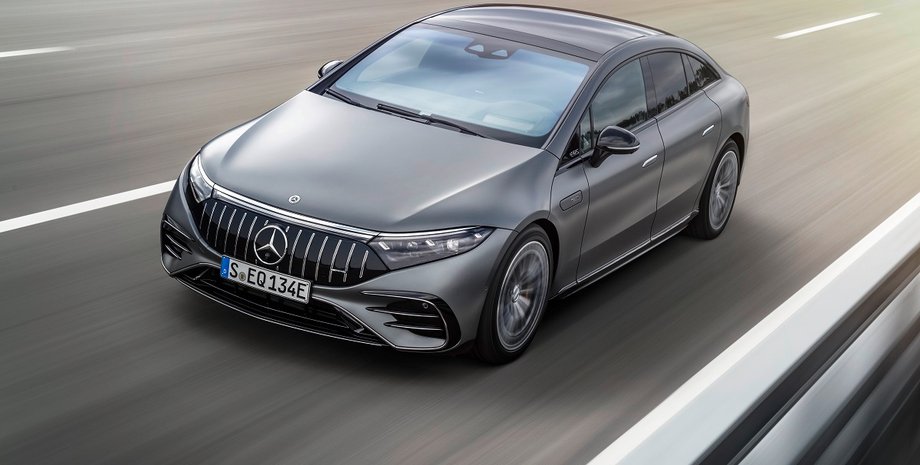 Mercedes-AMG EQS 53 4MATIC+, электромобиль, электрический спорткар, спортивный автомобиль, Mercedes-Benz, AMG