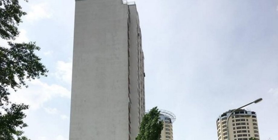 На этой стене киевской многоэтажки появится самый большой в мире мурал / Фото: Instagram
