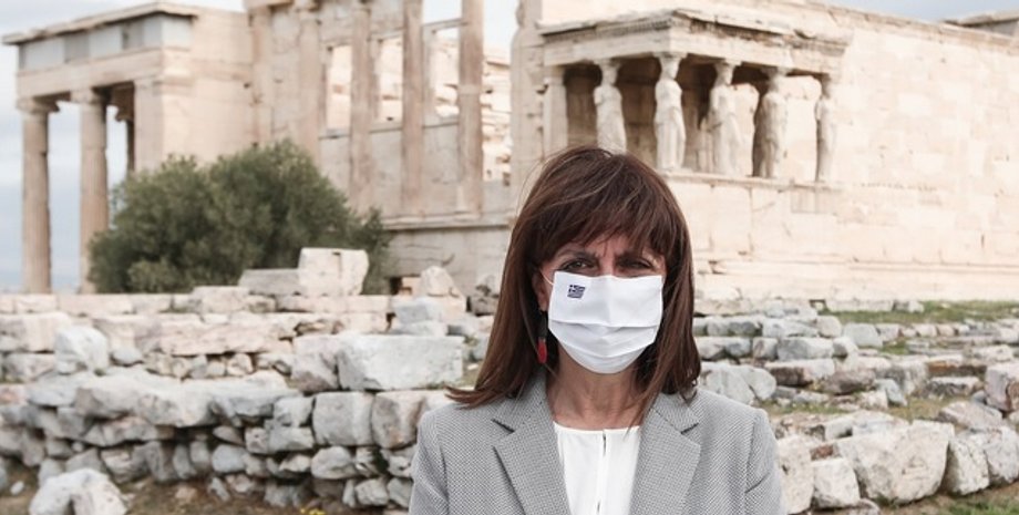 Греция, Катерина Сакелларопулу, Владимир Зеленский, вакцина, коронавирус в Украине