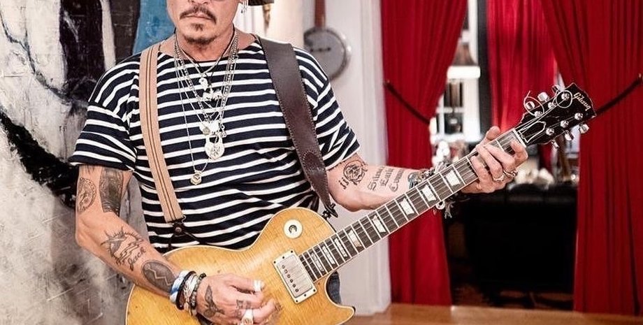 джоні депп, гітара, джефф бек, концерт, виступ