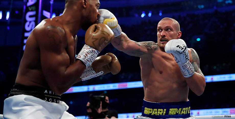 Усик в поединке с Джошуа, Усик Джошуа реванш, Усик Джошуа бой,