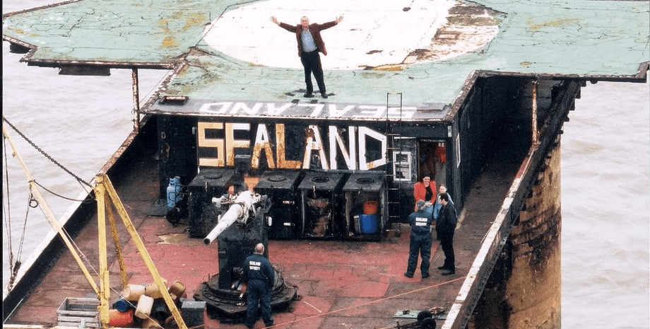 Колишній військовий, принц, Сіленд, невизнана держава, Сіленд, Педді Бейтс, принц, купити титул, держава в морі, військовий форт,