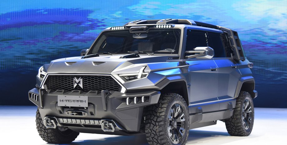 Dongfeng Menshi M-Terrain, Dongfeng Menshi, Dongfeng Warrior, внедорожник Dongfeng, китайский электромобиль