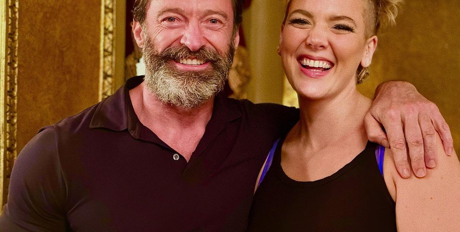 Хью Джекман и Бетти Ху, актер, певица