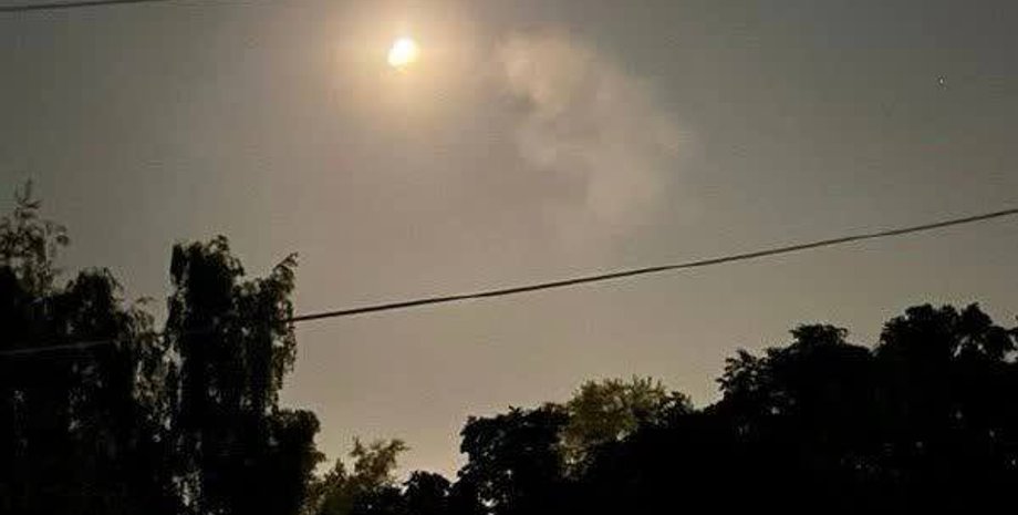 Задимлення в Курську, фото