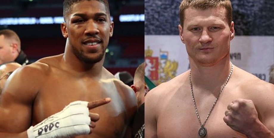 Энтони Джошуа и Александр Поветкин / Фото: iSport.ua