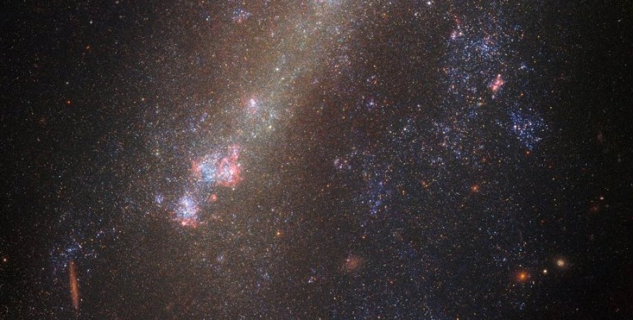 Разорванная галактика / Фото: NASA
