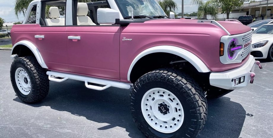 Ford Bronco 2023, Ford Bronco, новый Ford Bronco, тюнинг Ford Bronco, авто Барби