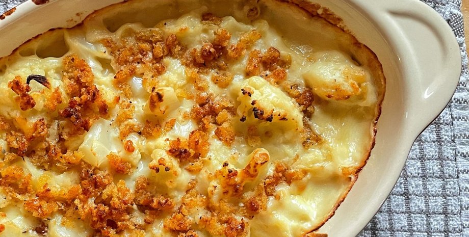 Запечена цвітна капуста з сиром Запечена цвітна капуста з сиром, цвітна капуста рецепт, як приготувати цвітну капусту