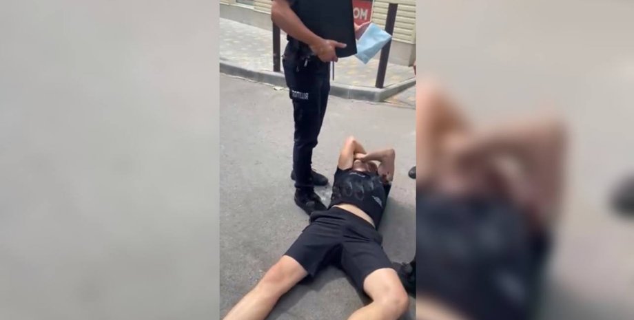 Одеса, скандал, поліцейський, патрульна поліція, бійка, побиття