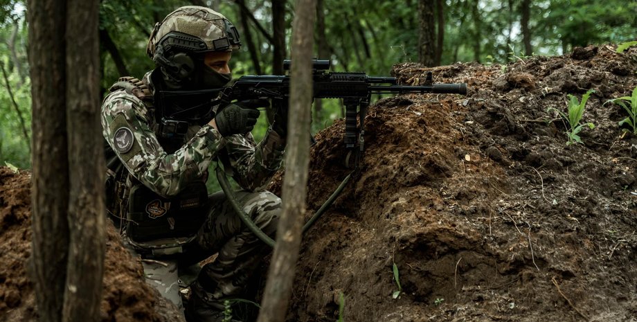 боец ВСУ, пограничник