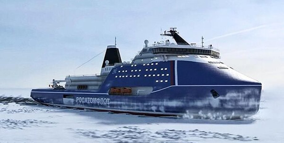 ледокол, атомный ледокол, судно